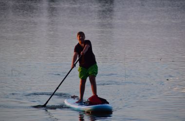 SUP izbraucieni Baļotes ezerā