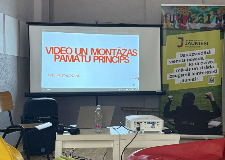 Video veidošanas darbnīcu jauniešiem 3..2..1.. AIZIET!