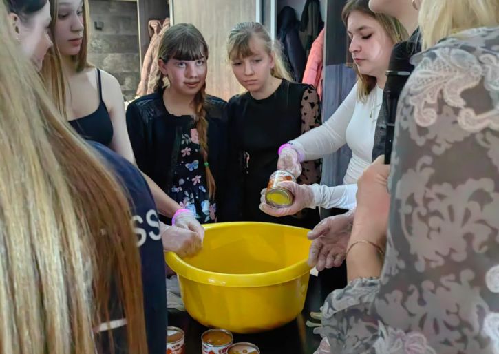 Jauniešu sadraudzības pasākums Aknīstē