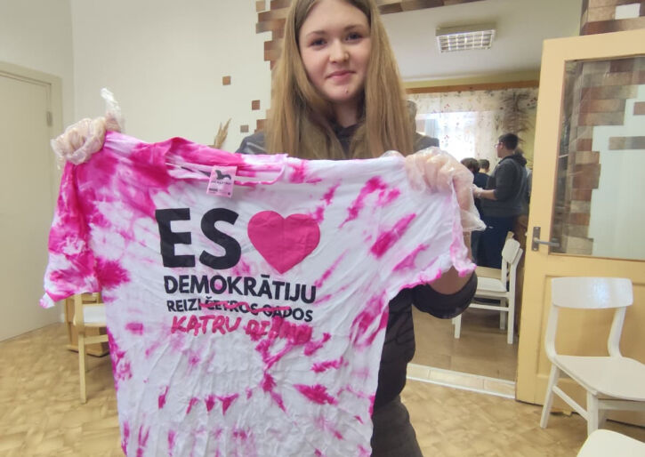 Batikošanas radošā darbnīca 