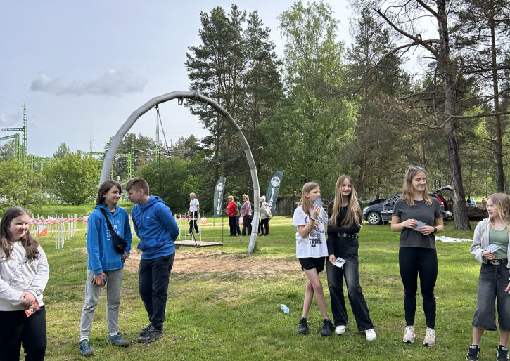 Projekta “Jauni Soļi Ikdienai” aktivitāte “Orientēšanās dabā”