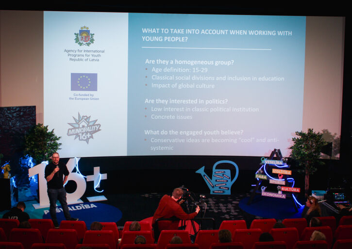 Konference “Pašvaldība 16+. Jaunieši. Līdzdalība. Attīstība” 