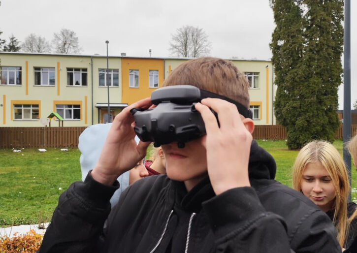 Digitālais lidojums Zasas vidusskolā