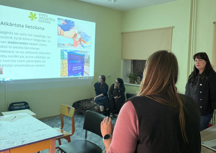 Zerro waste meistarklase Jauniešu mājā