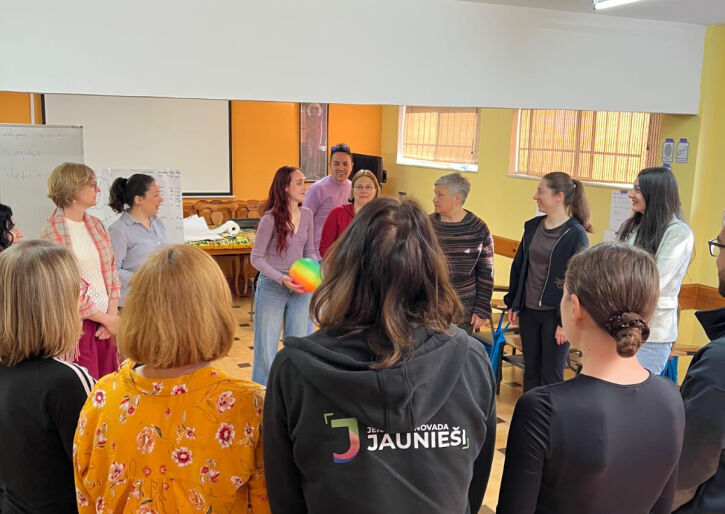 Erasmus+ apmācības “Aflateen training: social and financial education – how to teach SFE to adolescents” Spānijā