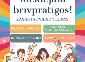 Brīvprātīgais darbs Zasas jauniešu telpās