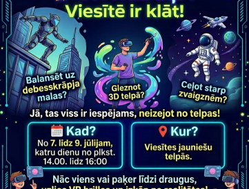 VR NEDĒĻA Viesītē ir klāt!
