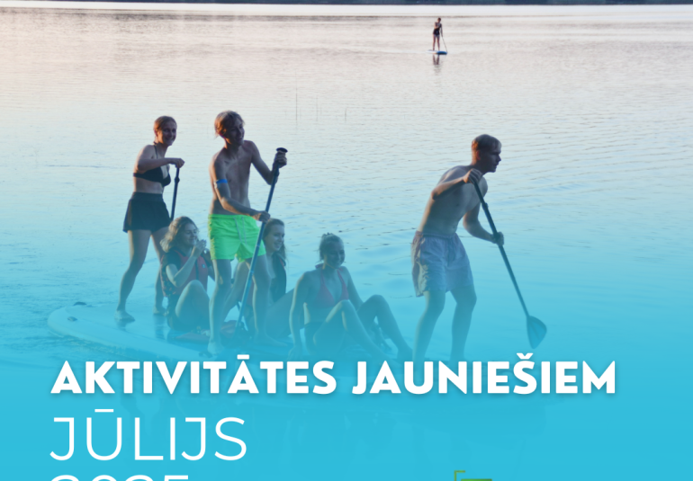 Jūlija aktivitātes Jēkabpils novada jauniešiem