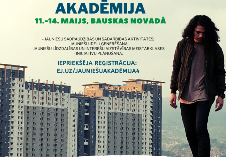 Informācija par Jauniešu interešu aizstāvības akadēmijām reģionos
