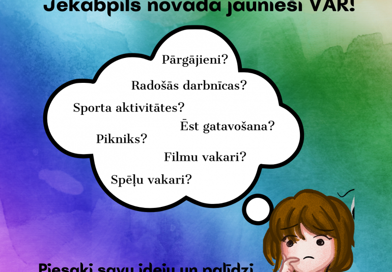 Iesniedz idejas aktivitātēm vasarā