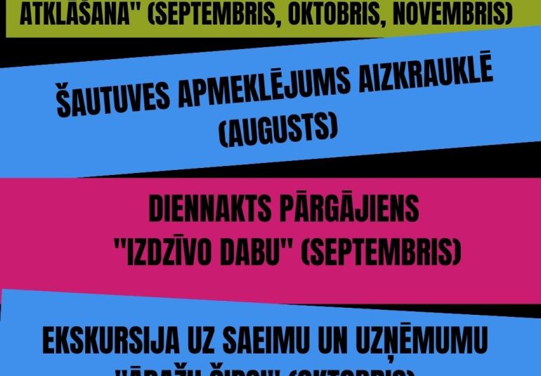 Jauniešu klubs “13.pirmdiena” uzsāk realizēt projektu “Dzīves prasmju laboratorija 3”