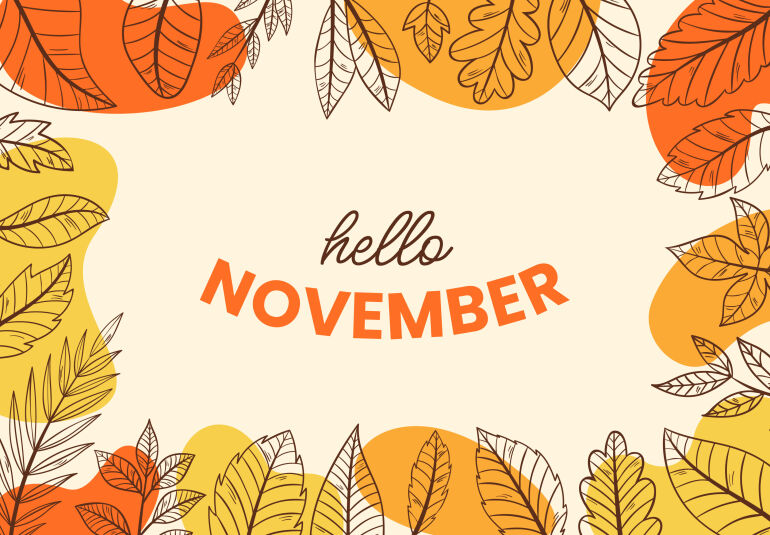 Aktivitātes jauniešiem novembrī