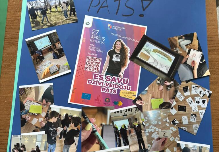 Atašienē aizvadīts projekta “Iedvesmas stacija” noslēguma pasākums “Lielais finišs vai jaunais starts?”