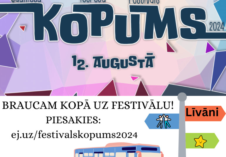 Piesakies doties uz jauniešu iespēju festivālu 