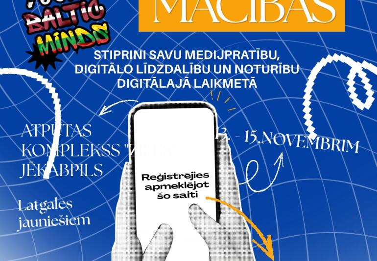 Medijpratības mācības Latgales jauniešiem JĒKABPILĪ!