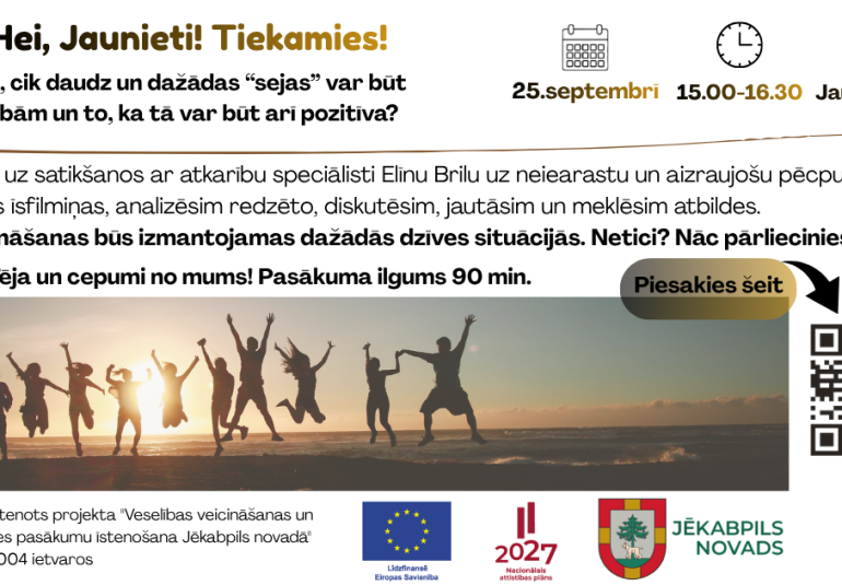 Aknīstē jauniešus aicina uz diskusiju un filmu pēcpusdienu par atkarību dažādajām sejām