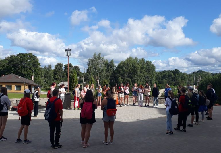 Jēkabpils novada jauniešu sadraudzības pasākums Viesītē 