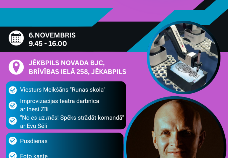 Jēkabpils novada jauniešu forums 2026: 