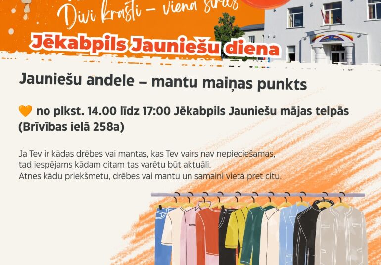 Jauniešu andele- mantu maiņas punkts