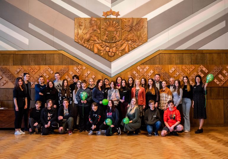 Jauniešu un lēmumpieņēmēju SA-TIK-ŠA-NĀS projekta noslēguma aktivitāte Viesītē