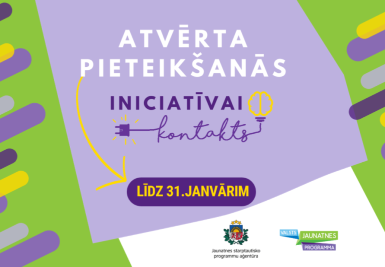 Aicina Latvijas izglītības iestādes pieteikties pašpārvalžu atbalsta iniciatīvai “Kontakts”