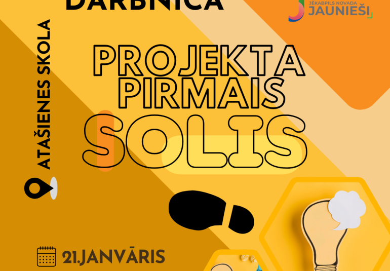  Piesakies darbnīcai jauniešiem 