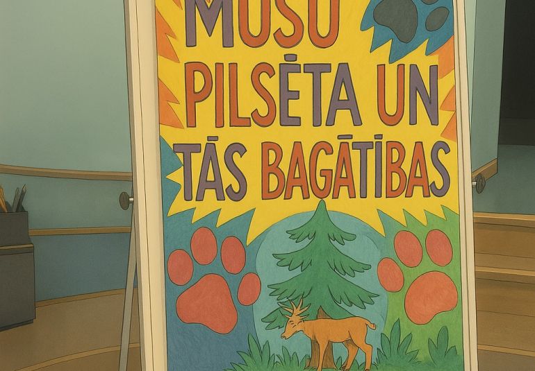 Jēkabpilī jaunieši veido spēli savam novadam
