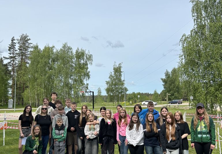 Projekta “Jauni Soļi Ikdienai” aktivitāte “Orientēšanās dabā”
