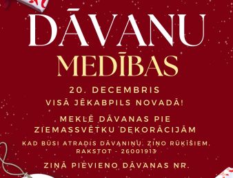 Izsludinām dāvanu meklēšanu!