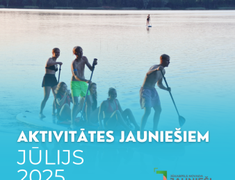 Jūlija aktivitātes Jēkabpils novada jauniešiem
