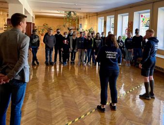Aizvadīta projekta “Caur grūtībām uz panākumiem” pirmā aktivitāte