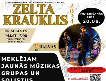 Preiļu novada jauno mūzikas grupu un solistu konkurss 