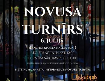 Piesakies novusa turnīram!
