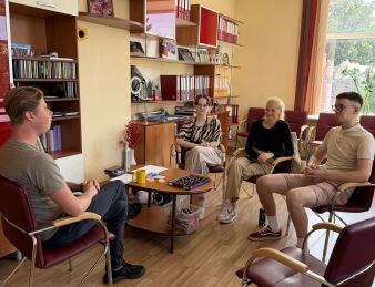 Jēkabpils jauniešu mājas 1.0. jauniešu projekta komandas koučinga sesija kopā ar treneri Reini Širokovu