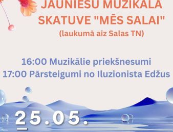Aktivitātes jauniešiem Salas ciema svētkos