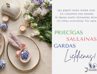 Gaišas un priecīgas Lieldienas! 