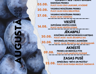 JAUNIEŠU AKTIVITĀTES AUGUSTĀ