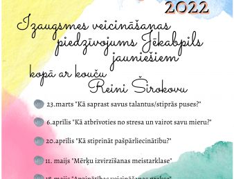 Eiropas Jaunatnes gada 2022 aktivitātes Jēkabpils jauniešiem