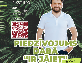 Pievienojies piedzīvojumam dabā ar Māri Resni