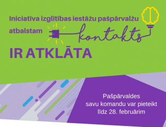 1000 eiro labākai attīstībai – skolu pašpārvaldes aicina pieteikties iniciatīvai “Kontakts”