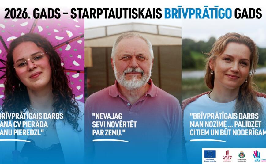 Brīvprātīgais darbs Latvijā: trīs cilvēku stāsti par vēlmi palīdzēt un būt noderīgam
