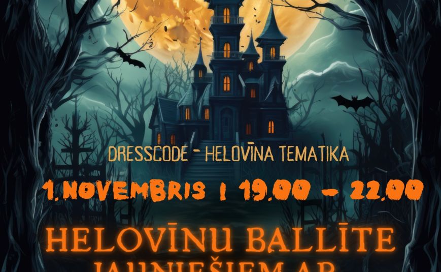 Helovīnu ballīte jauniešiem