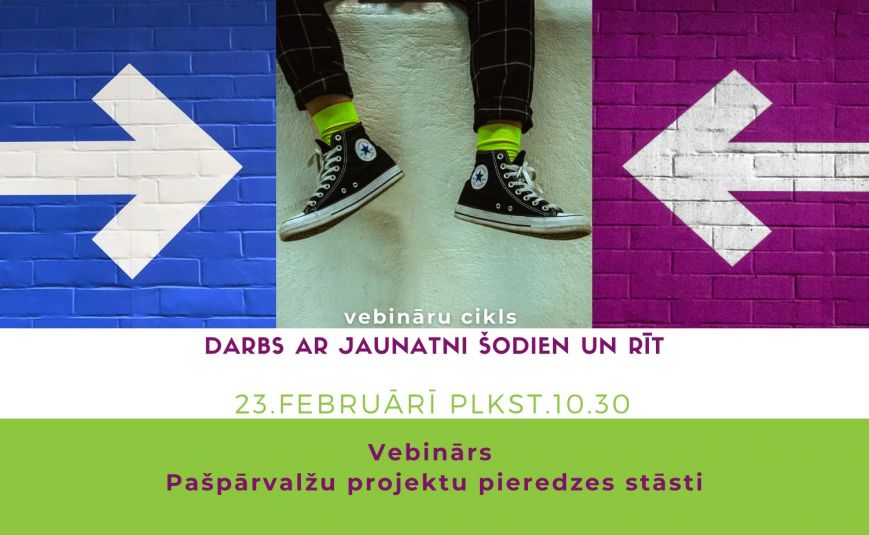 Ar pašpārvalžu projektu pieredzes stāstiem vebinārā 23.02. plkst. 10:30 dalīsies Varakļānu, Cesvaines un Babītes jaunieši