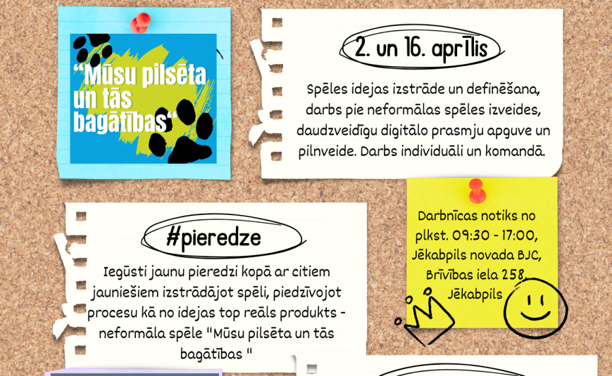 Darbnīca neformālas spēles 