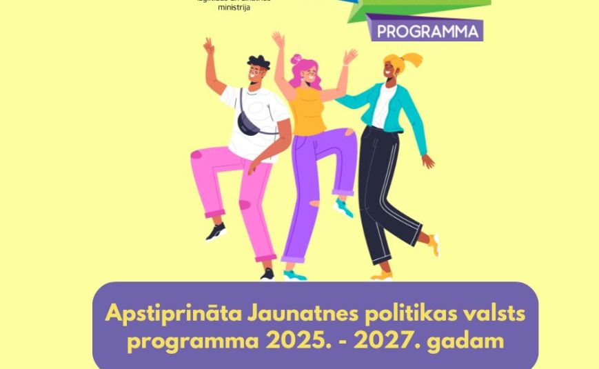Apstiprināta Jaunatnes politikas valsts programma 2025.-2027. gadam