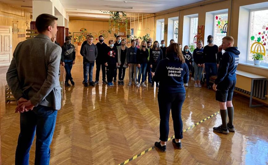 Aizvadīta projekta “Caur grūtībām uz panākumiem” pirmā aktivitāte