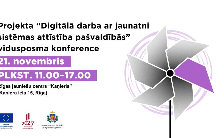 Konference par digitālā darba ar jaunatni attīstību - jau novembrī