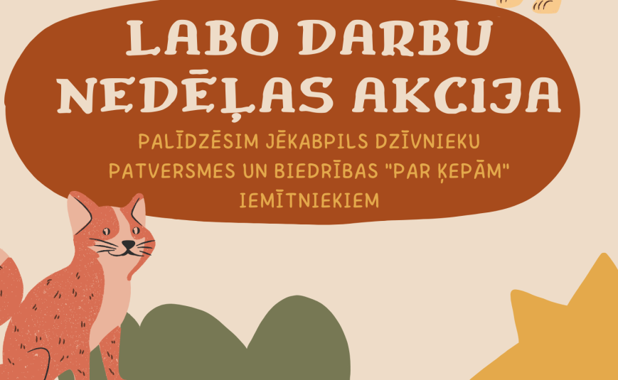Atbalsti biedrības “PAR ķepām” lielos un mazos ķepaiņus