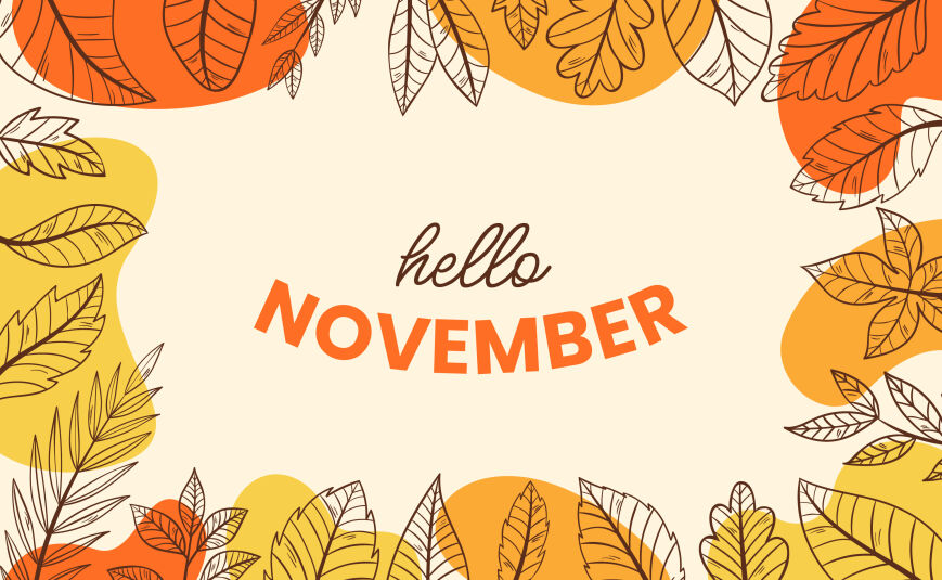 Aktivitātes jauniešiem novembrī