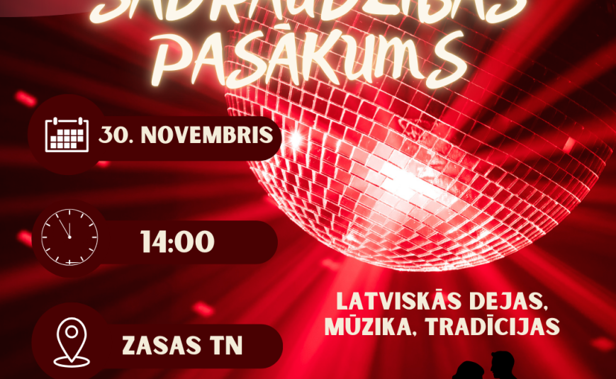 Piesakies Jēkabpils novada jauniešu sadraudzības pasākumam Zasas tautas namā